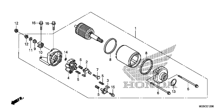 STARTING MOTOR