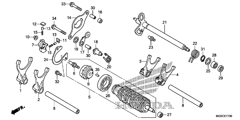 GEARSHIFT DRUM