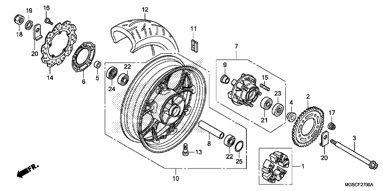 REAR WHEEL