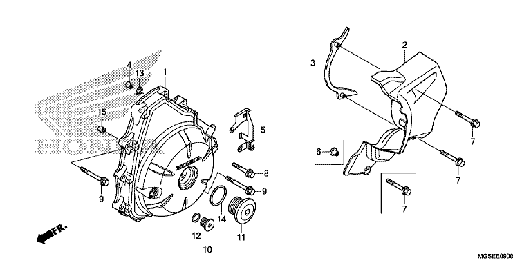 ALTERNATOR GENERATOR COVER