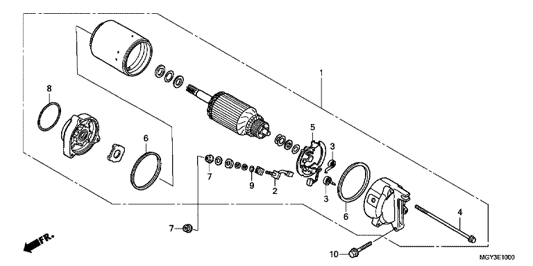 STARTING MOTOR