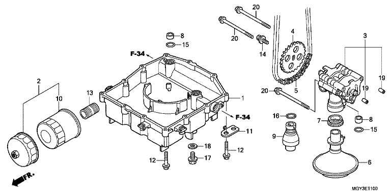 OIL PAN/OIL PUMP