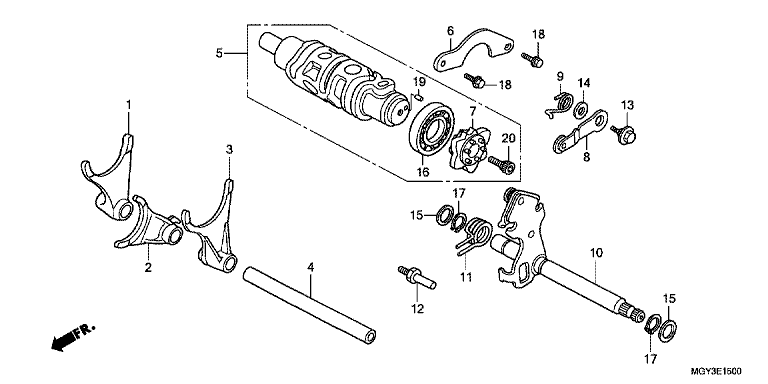 GEARSHIFT DRUM