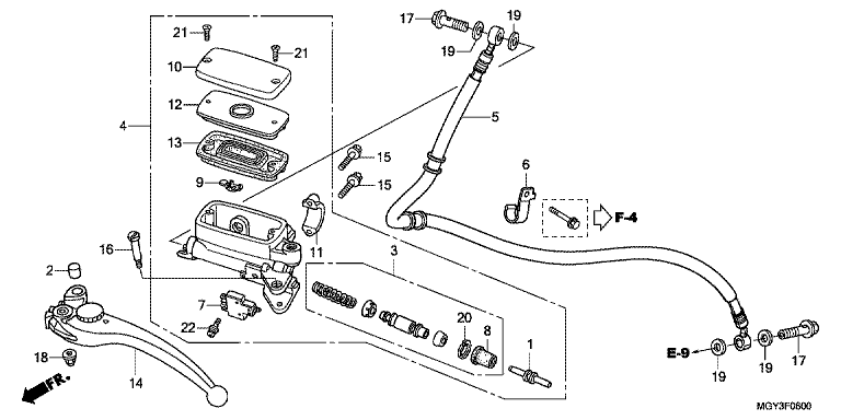 CLUTCH MASTER CYLINDER