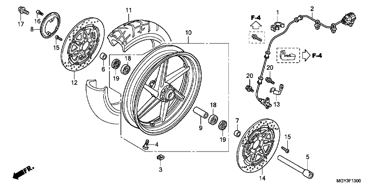 FRONT WHEEL