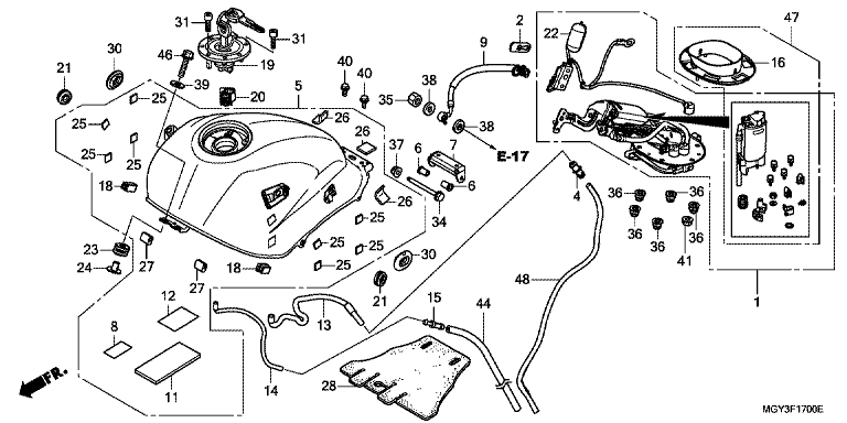 FUEL TANK/FUEL PUMP