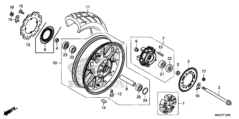 REAR WHEEL