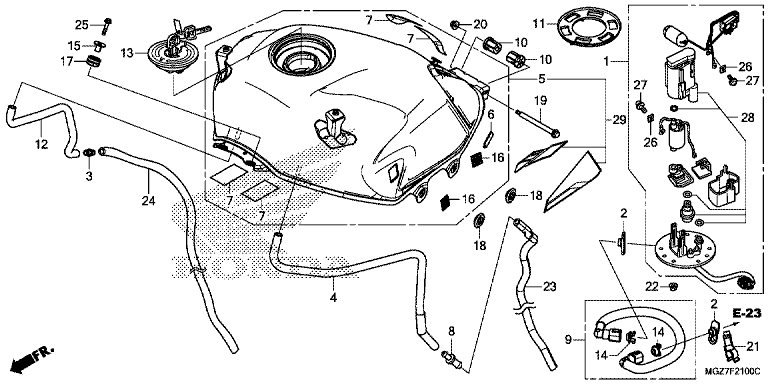 FUEL TANK/FUEL PUMP