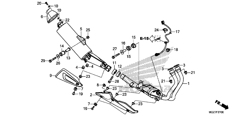 EXHAUST MUFFLER