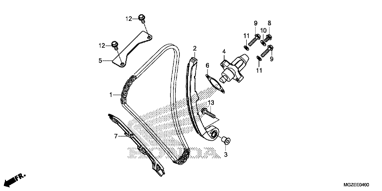 CAM CHAIN/TENSIONER