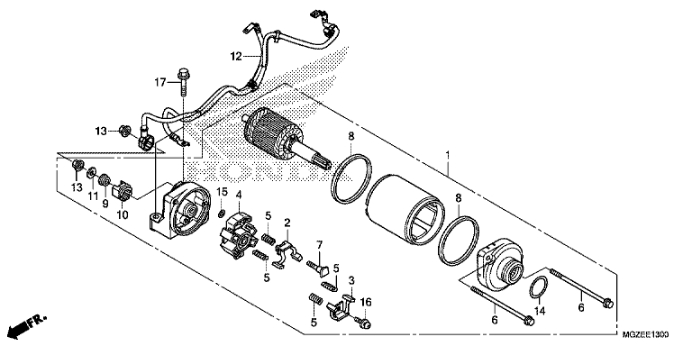 STARTER MOTOR