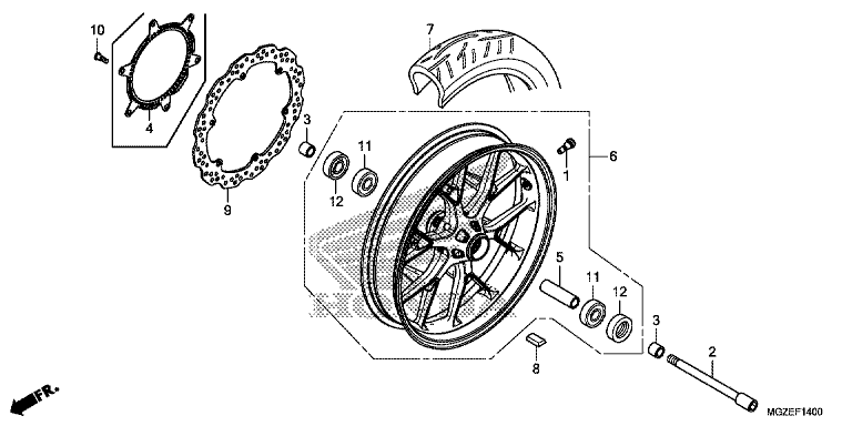 FRONT WHEEL