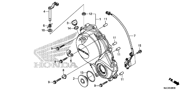 RIGHT CRANKCASE COVER