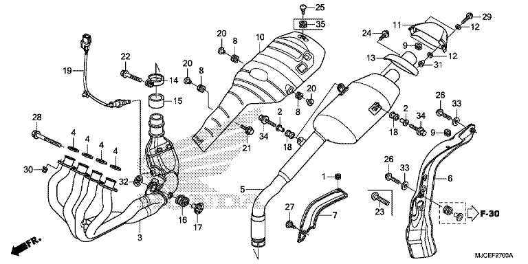 EXHAUST MUFFLER