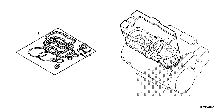 GASKET KIT A