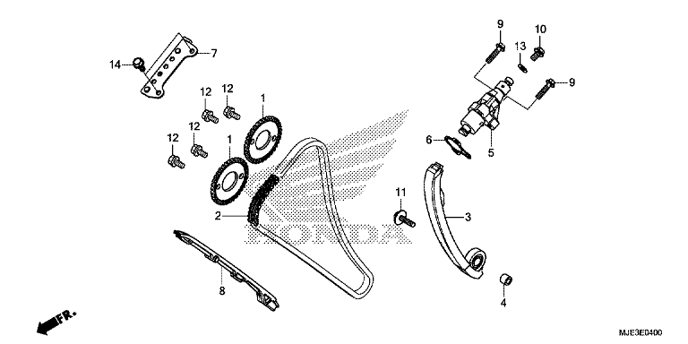 CAM CHAIN/TENSIONER