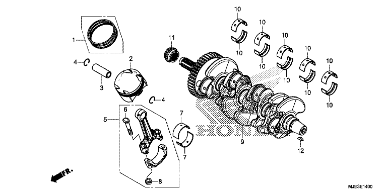 CRANKSHAFT/PISTON