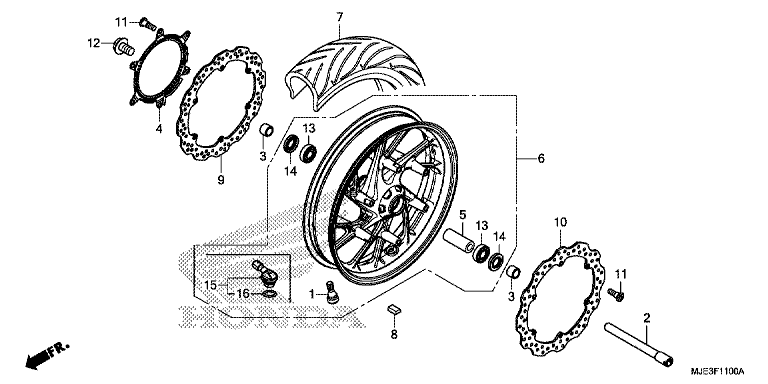 FRONT WHEEL