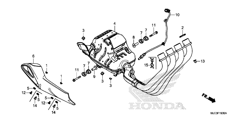 EXHAUST MUFFLER