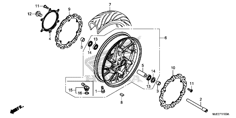 FRONT WHEEL