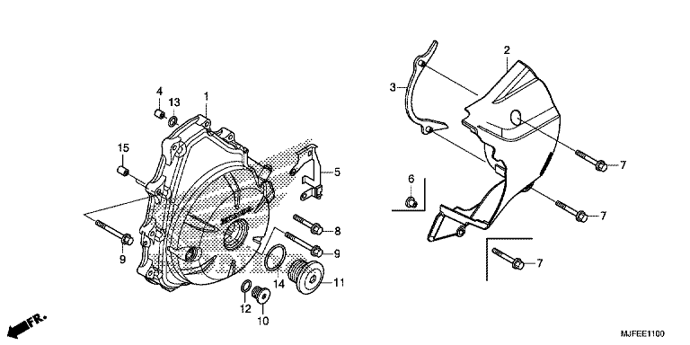 ALTERNATOR GENERATOR COVER