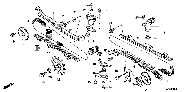 CAM CHAIN/TENSIONER