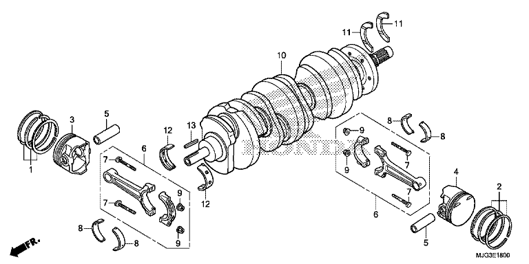 CRANKSHAFT/PISTON