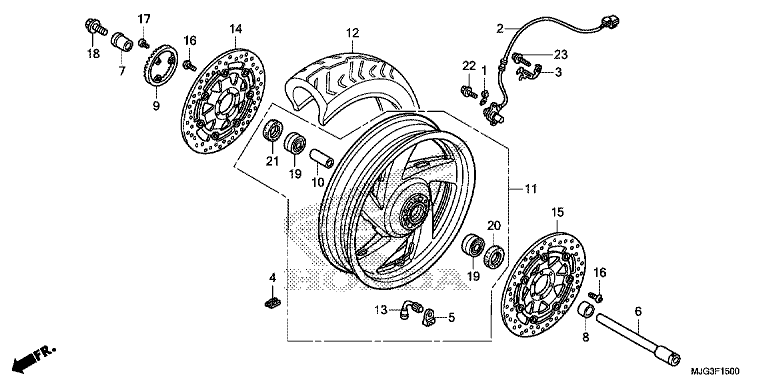 FRONT WHEEL