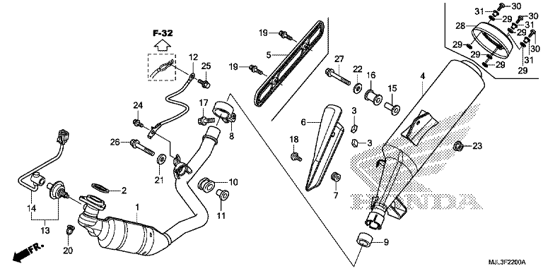 EXHAUST MUFFLER