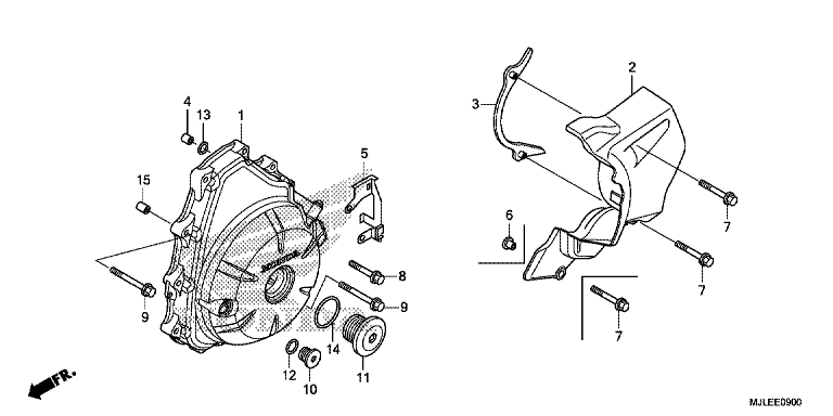 ALTERNATOR GENERATOR COVER