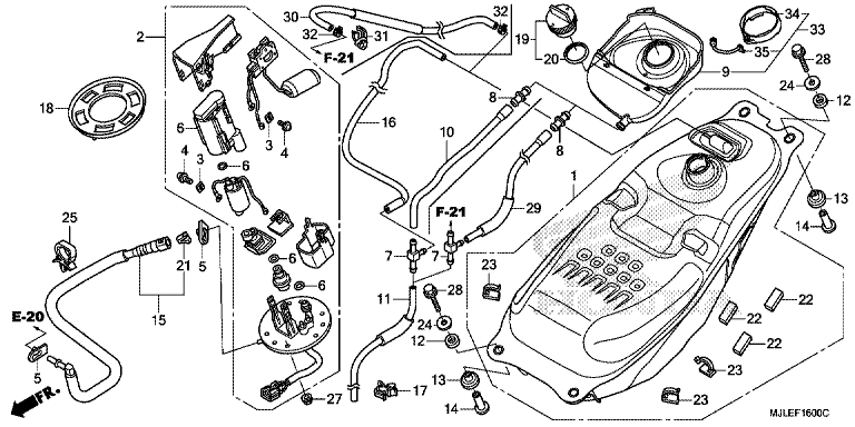 FUEL TANK/FUEL PUMP