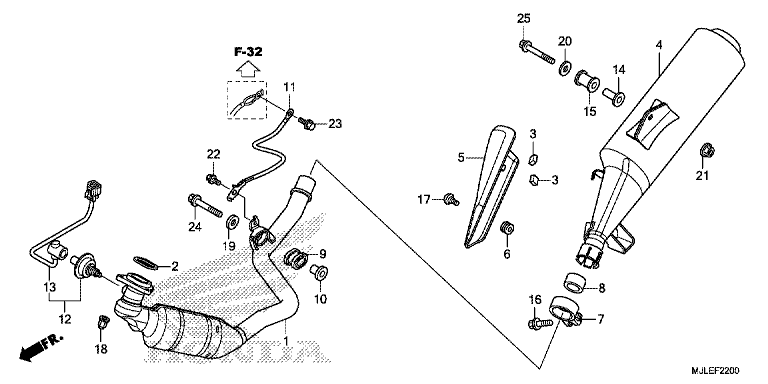 EXHAUST MUFFLER
