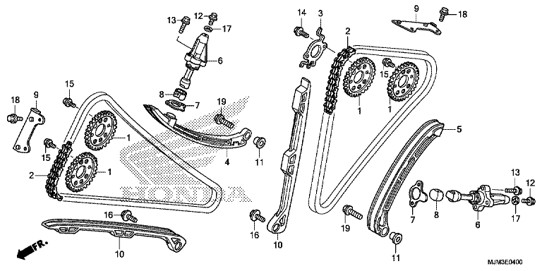 CAM CHAIN/TENSIONER