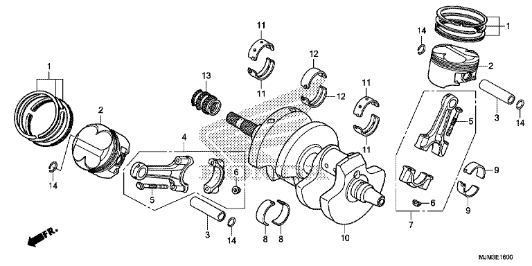 CRANKSHAFT/PISTON