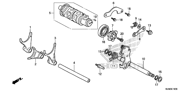 GEARSHIFT DRUM
