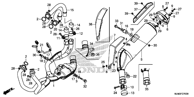 EXHAUST MUFFLER