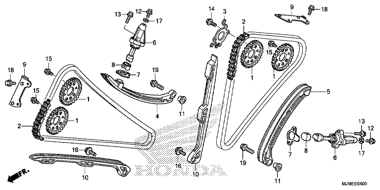 CAM CHAIN/TENSIONER