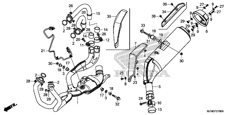 EXHAUST MUFFLER