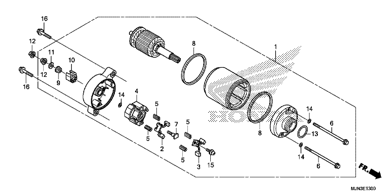 STARTING MOTOR