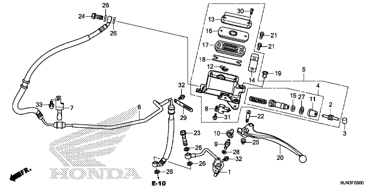 CLUTCH MASTER CYLINDER