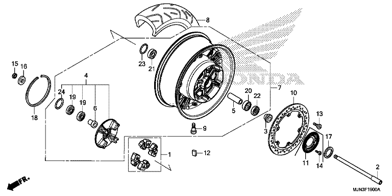 REAR WHEEL