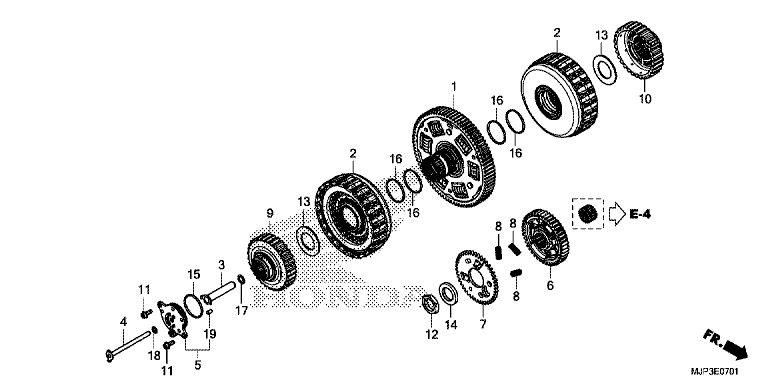 CLUTCH (CRF1000D)