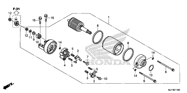 STARTER MOTOR