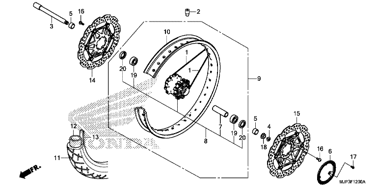 FRONT WHEEL