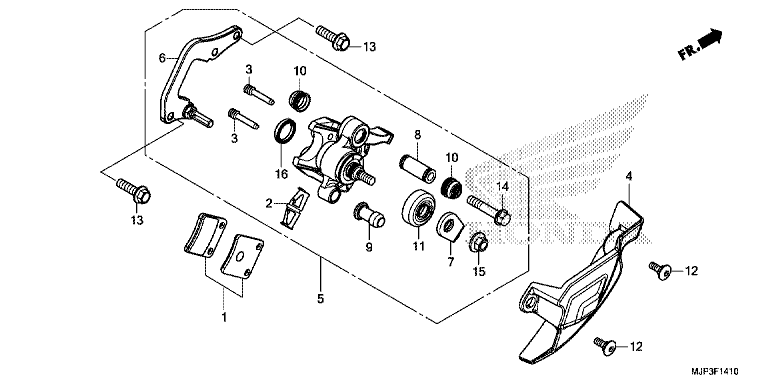 PARKING BRAKE CALIPER