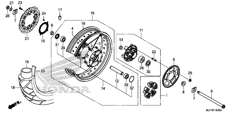 REAR WHEEL