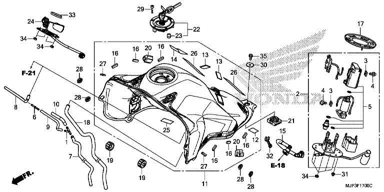 FUEL TANK/FUEL PUMP