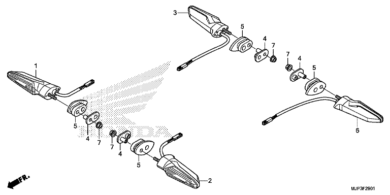 INDICATOR (CRF1000A/CRF1000D)
