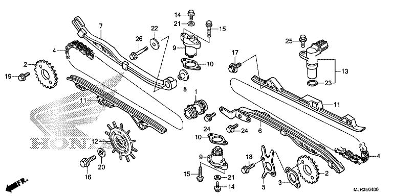 CAM CHAIN/TENSIONER