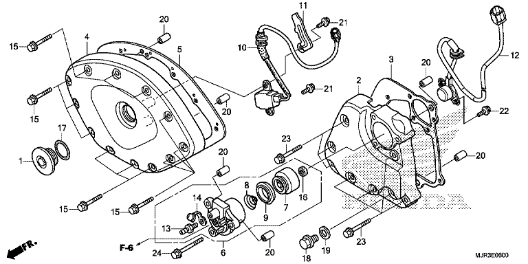 FRONT COVER/TRANSMISSION COVER